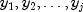 y_1, y_2, ldots, y_j