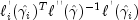 ell_i^{'}(hat{gamma_i})^Tell^{''}(hat
          {gamma})^{-1}ell^{'}(hat{gamma_i})