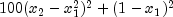 100(x_2 - x_1^2)^2 + (1-x_1)^2