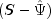 (S - hat{Psi})