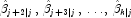 \hat \beta _{j+2|j}, \, \hat \beta _{j+3|j}, 
            \, \dots , \, \hat \beta _{k|j}