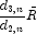 \frac{d_{3,n}}{d_{2,n}}\bar{R}