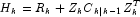 H_k  = R_k  + Z_k C_{\left. k \right|k - 1} 
            Z_k^T