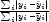 
            \frac{\sum_i \left|y_i-\hat{y}_i\right|}{\sum_i\left|y_i-\bar{y}_i
            \right|}