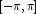 [-\pi,\pi]