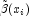 \tilde{\beta}(x_i)