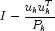 I - \frac{{u_k u_k^T }}{{P_k }}